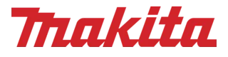 Logo Makita — marca parceira da frota CLM