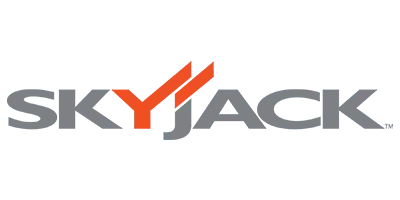 Logo Skyjack — marca parceira da frota CLM