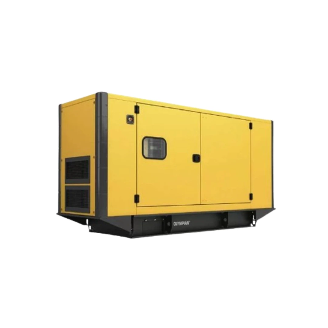 Gerador silenciado 125 kVA diesel — locação CLM MS