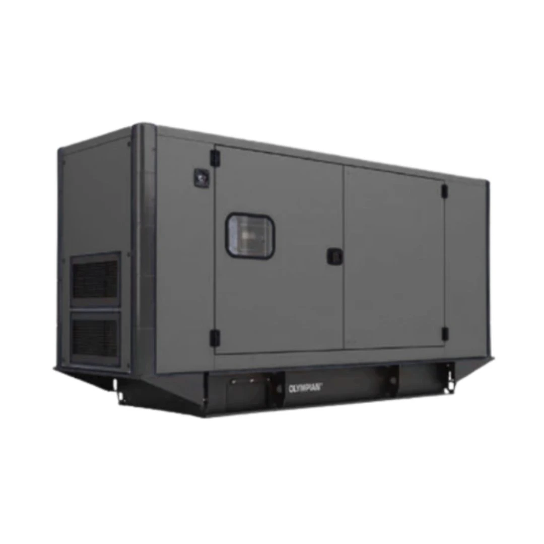 Gerador silenciado 260 kVA diesel — locação CLM MS