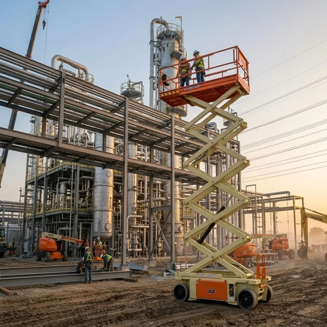 Plataforma tesoura JLG 3248RS — 12m — locação CLM MS