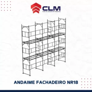 Locação de ANDAIME FACHADEIRO NR18