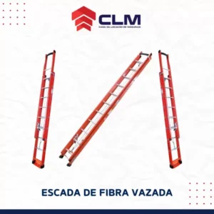 Locação de ESCADA DE FIBRA VAZADA