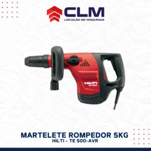 Locação de MARTELO ROMPEDOR 5 KG – 220V