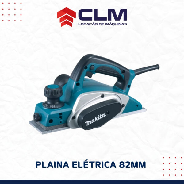 Locação de PLAINA ELÉTRICA 82MM 620W KP 0800 220V – MAKITA