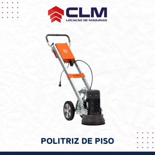 Locação de POLITRIZ DE PISO HUSQVARNA