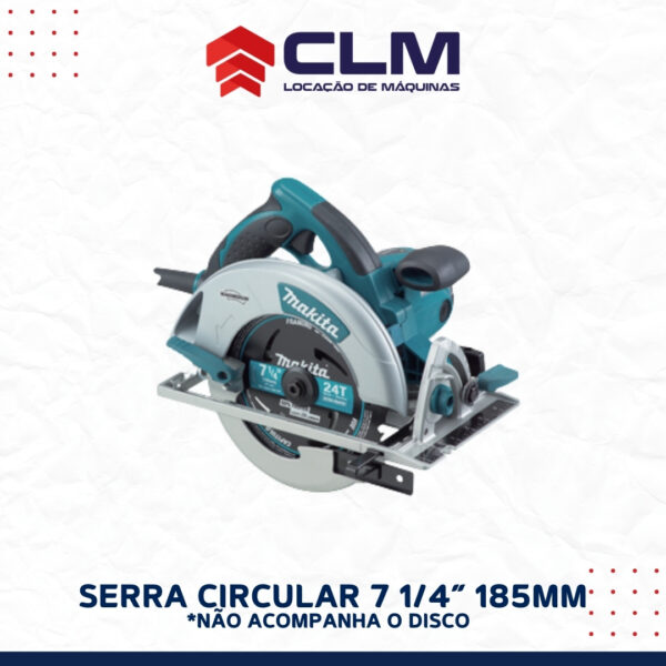 Locação de SERRA CIRCULAR 7 1/4”