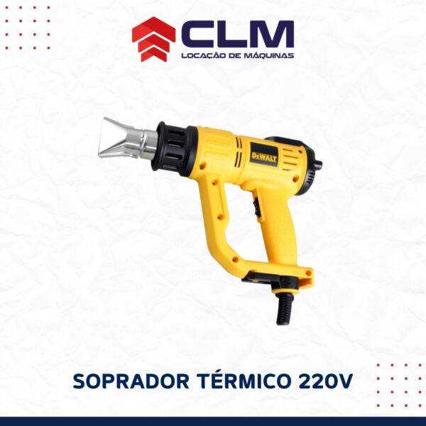Locação de SOPRADOR TÉRMICO