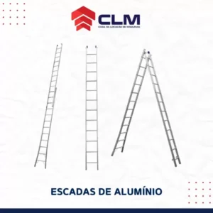 Locação de ESCADA DE ALUMÍNIO