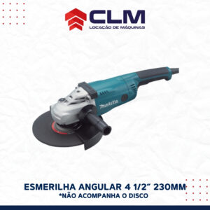 Locação de LIXADEIRA ANGULAR 4 1/2”