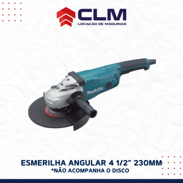 Locação de LIXADEIRA ANGULAR 4 1/2”