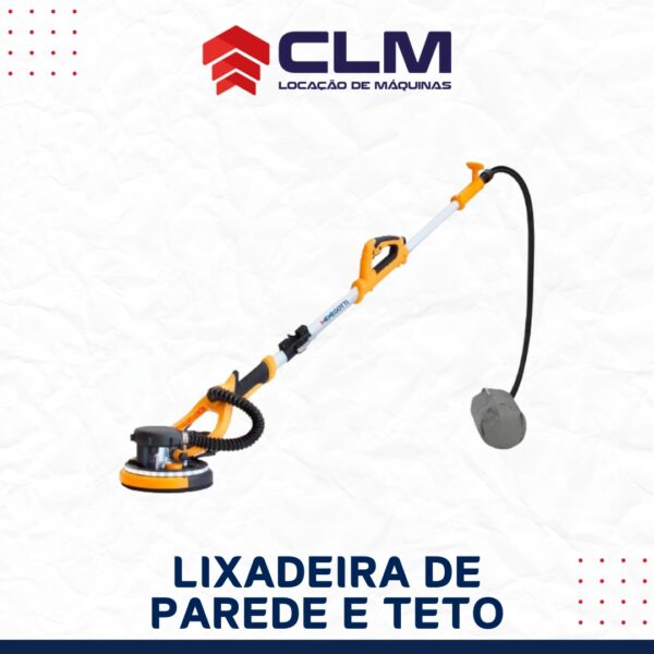 Locação de LIXADEIRA DE PAREDE E TETO 110V 750W
