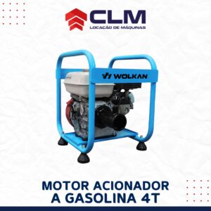 Locação de MOTOR ACIONADOR A GASOLINA 4T