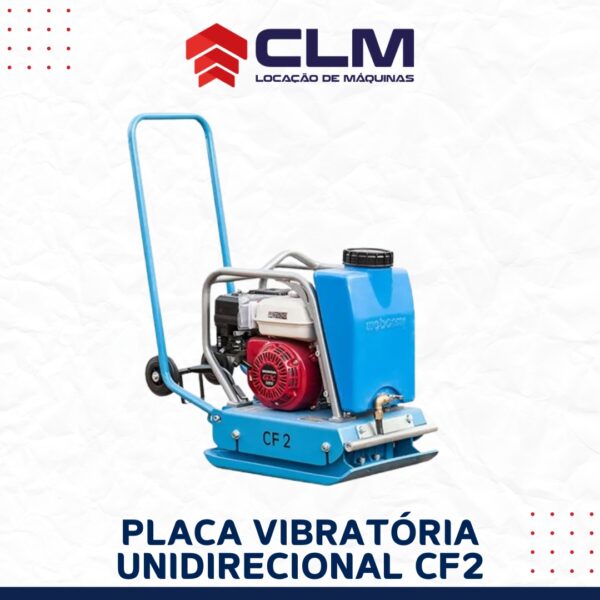 Locação de PLACA VIBRATÓRIA UNIDIRECIONAL CF 2 – WEBER