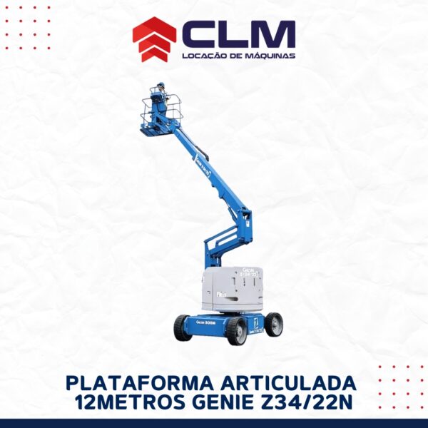 Locação de Genie Z34/22 IC 4WD – 12 METROS