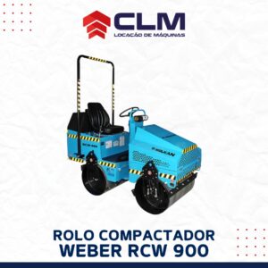Locação de ROLO COMPACTADOR RCW 900 – WEBER